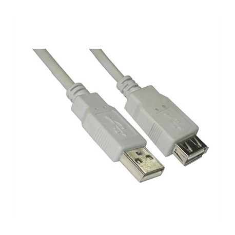 CABLE USB 2.0 PROLONGACION A/M-A/H 1.8M NANOCABLE