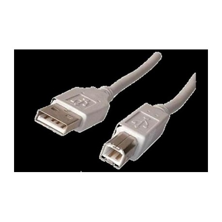 CABLE USB 2.0 IMPRESORA A/M-B/M 3M BULK