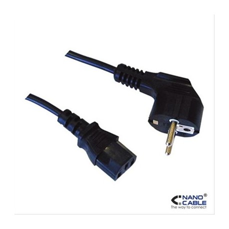 CABLE ALIMENTACION CPU CEE7/M-C13/H 5M NANOCABLE