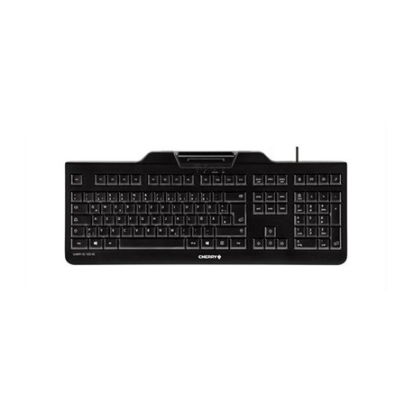 TECLADO CHERRY USB  LECTOR TARJETA CHIP(DNIe) KC-1000 SC NEGRO