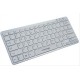 TECLADO USB PRIMUX K100 ULTRA THIN BLANCO