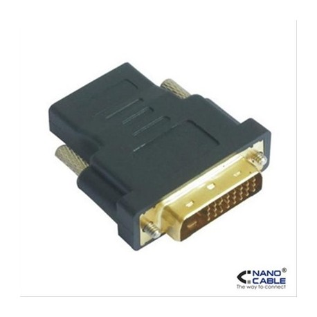 ADAPTADOR DVI 24+1/M HDMI/H NANOCABLE